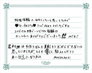 愛知県名古屋市　Mさん・Mさんの声