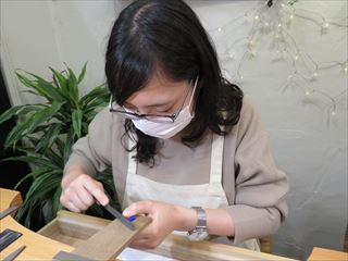 手作り指輪制作事例 愛知県名古屋市　Kさん・Rさん