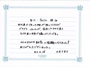 愛知県名古屋市　Hさん・Yさんの声