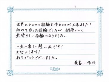 愛知県名古屋市　Hさん・Yさんの声