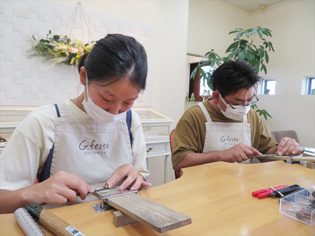 三重県桑名市　Sさん・Hさんの指輪のワックス