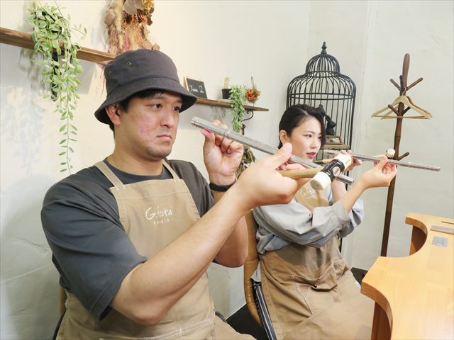 静岡県浜松市　Sさん・Rさんの指輪のワックス