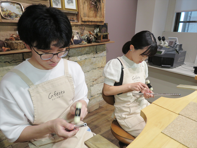 岐阜県各務原市　Tさん・Yさんの指輪のワックス