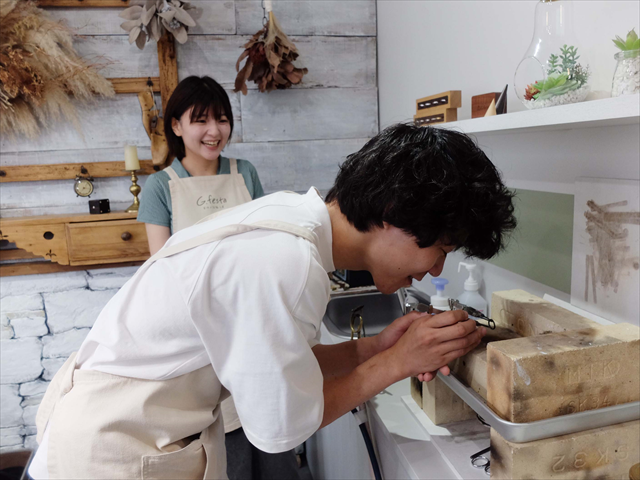 愛知県春日井市　Kさん・Mさんの指輪のワックス