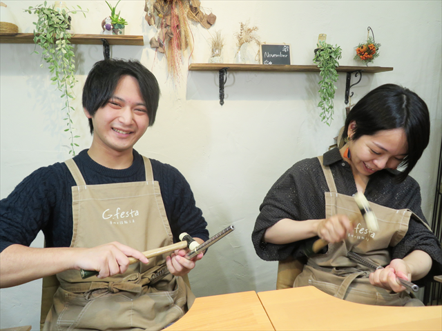 静岡県御前崎市　Ｋさん・Ｈさんの指輪のワックス